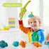 Bath Toys for Kids Ages 1-3 - Magnetic Fishing Toy with Fishing Rod, 8PCS Water Table Toys Soft Rubber Dinosaurs Fishing Game Floating Pool Bathtu...