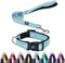 FURRYFECTION Reflective Dog Collar and Leash Set with Quick Release Buckle, Padded with Neoprene Adjustable Nylon Dog Collar for Small Medium and ...