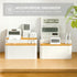 Desktop Storage Box - Small Table Organizer - Aesthetic Desk Organizer - Modern Pen Holder...