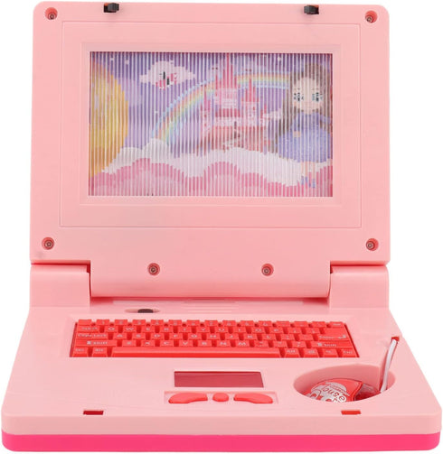 RiToEasysports Kids Learning Laptop, Plastic High Simulation Educational Toddler Learning Computer Toy with Mouse ( Retractable Mouse) Electronic ...