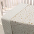Baby Blanket for Boys Girls Soft Minky with Double Layer Dotted Backing, Star and Moon Printed 30 x 40 Inch Receiving Blanket (Beige)...