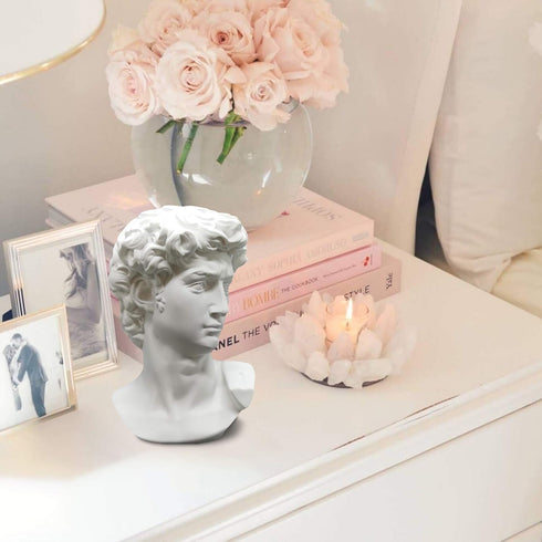 Greek Statue of David - Head Bust for Mythology and Roman Home Decor...