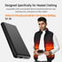 Heated Vest Battery Pack 26800mAh Power bank,22.5W Fast Charge 5v 2a Portable Charger With LCD Display Phone Charger,Dual Input Output USB-C Compa...