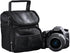 FOSOTO Waterproof (with Rain Cover) Black Camera Case Bag Compatible for Canon EOS M10 M6 M2 Mrak II M50 M100 Rebel T3i T4i T5 SL1, Nikon P600 D33...