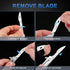 Folding Scalpel Knife, Keychain Pocket Knife for Men EDC Pocket Utility Knife with 20pcs #23 Replaceable Blades...