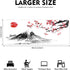 Gaming Mouse Pad, Large Mouse Pad for Desk, Desk Mat Extended Mousepad, with Non-Slip Rubber Base Desk Pad for Home Office, 31.5 X 11.8" (17) (Ink...