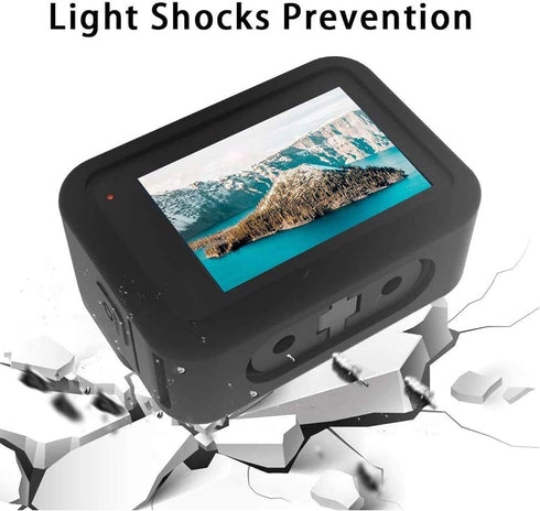 Hero 12 11 10 9 Silicone Sleeve Protective Case + ?6 PCS? Tempered Glass Screen Protector for Hero 11 10 9, Accessories Kit for GoPro Hero 12 11 1...