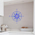 Compass Stencil, 14 x 14 inch (XL) - Ocean Nautical Seashore Wall Stencils for Painting Template...