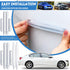 Tallew Cabinet Door Bumper Clear Silicone Door Stopper Wall Protector Car Anti Collision Adhesive Automotive Bumper Guards for Car Drawers(6 Piece...