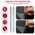 Epakh 2 Pieces Weeding Pen Vinyl Pen Pin Weeding Tool Fine Point Glitter Metal Vinyl Air Release or Car Puncturing Installation Retractable Craft ...