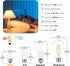 Dimmable LED 3W Small Light Bulb, 25w Equivalent E26 Standard Screw Base, G40 Soft Warm White 2700K 260lm Frosted Lights Bulb for Bathroom, Bedroo...