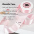 VATIN Double Face Light Pink Satin Ribbon 1-1/2" Continuous 25 Yards,Pink Polyester Fabric Ribbon use for Bows Bouquet, Gift Wrapping, Floral Arra...