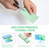 Thermal Pad 20W/m.K, 100x50x1mm Silicone Cooling Pad Non Conductive Heat Resistance Extreme Odyssey Cover with Dual Self-Adhesive Films for PC Lap...