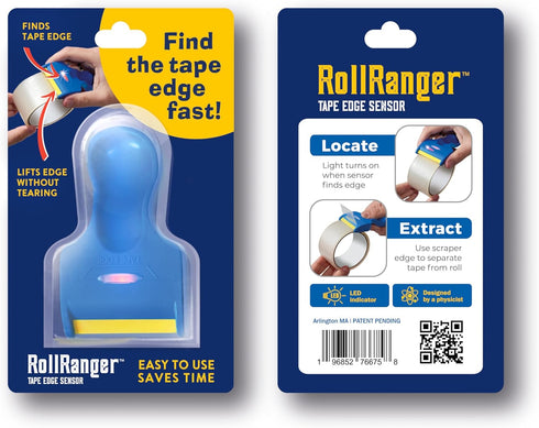 Tape Edge Finder - Perfect for Shipping, Moving, Warehouses, and Offices - Locate Packing Tape Edges in Seconds and Lift Edge Without Tearing - Es...