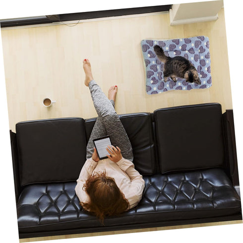 DOITOOL 2pcs Pet Cotton Pad Machine Washable Dog Bed Dog Crate Bed Dog Bed for Crate Pet Cushion Warm Cushion Dog Beds for Small Dogs Pet Resting ...