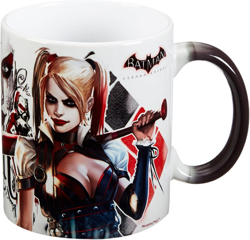 Morphing Mugs Batman Arkham Knight (Harley Quinn) Ceramic Mug, Black...