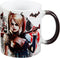 Morphing Mugs Batman Arkham Knight (Harley Quinn) Ceramic Mug, Black...
