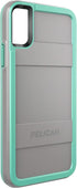Pelican Protector Phone Case for iPhone Xs & X (Gray/Aqua)...