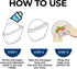 Premium Rice Paper Water Bowl - Water Bowl for soaking Rice Paper (bowl 23cm) (Bowl 10.7 inches)...