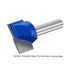 uxcell 25mm Dia 8mm Shank Bottom Cleaning Router Bit, 2 Flutes Carbide Tipped Cutter Uncoated for Woodworking...