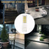 KAKEMONO 4W 3156 Wedge Base LED Light Bulb,35watt Halogen Equivalent for 12V AD/DC Low Voltage Outdoor Landscape Pathway Driveway Deck Step Lighti...