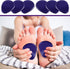 12 Pieces Metatarsal Pads Gel Ball of Foot Cushions Soft Pain Relief Forefoot Support Gel Foot Pads for Women Men Cushioning Foot Pain Plantar Fas...