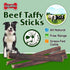Best Pet Supplies GigaBite 6 Inch Beef Gullet Jerky Sticks (20 Pack) - All Natural, Free Range Beef Esophagus Stick Dog Treat...