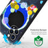 Berkin Arts Compatible with iPhone 11 Pro Max Case Silicone Cover with Screen Protector Color Field Colorful Moongate (Several Circles by Wassily ...