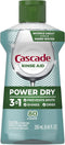 Cascade Platinum Dishwasher Rinse Aid, 8.45 fl oz (Packaging May Vary)...