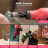 HARDELL Mini Cordless Rotary Tool, 5-Speed 3.7V rechargeable Kit with 61 Accessories, USB Charging Multi-Purpose Power Tool for Sanding, Polishing...