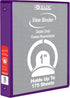 BAZIC 3 Ring Binder 1" Economy View Binders Organizer - Purple, Round Ring, Hold 175 Sheets Paper, for School Office Home, 1-Count...