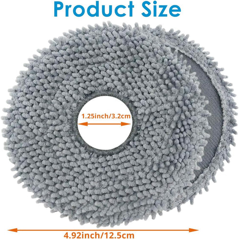 Vacuum Mop Pads For roborock Q Revo/Q revo MaxV Robot Vacuum (4)...