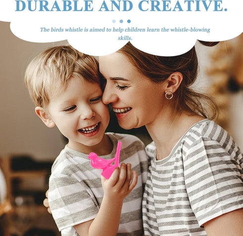 Toddmomy Plastic Whistle Plastic Bird Whistle 16Pcs Water Bird Whistle Water Warbler Whistle Party Whistles Musical Instrument Toy Noisemaker Toy ...