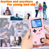 Game Console Case for iPhone, Retro Protective Cover Self-Powered Case with 36 Small Games,Full Color Display,Video Game Case for iPhone 15 Plus (...