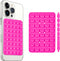 Suction Cup Phone Case Mount Double-Sided,Silicon Sticky Phone Stand for iPhone and Android, Hands-Free Strong Grip Holder for Selfies and Videos ...