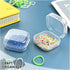 DUOFIRE Small Containers with Lids 12 Packs Plastic Box Clear Small Storage Containers Bead Organizer for Beads, Crafts, Jewelry, Small Items (1.3...
