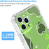 Clear Cute Frog Phone Case iPhone 12 Pro Max Case - 6.7 Inch Kawaii Green Frog iPhone Case, Non-Slip Pattern Design and Shock Absorption, Gel Fram...