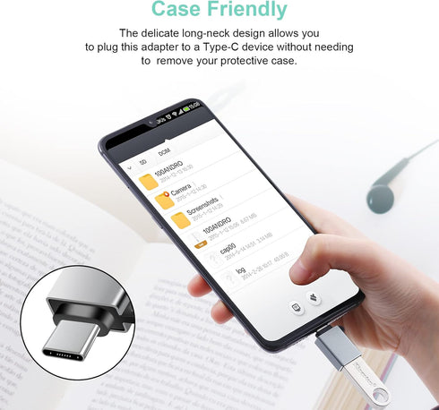 USB to USB C Adapter 8 Pack,USB C to USB Adapter,USB C to USB A Adapter,USB to C Adapter,USB-C to USB Adapter,USB to USBC-C Adapter for iPhone,Mac...