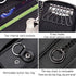 Car key Case Leather Pocket Key Organizer Case Smart Key Chain Remote Key Metal Hook Key Ring Zip Wallet Card Holder...