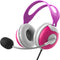 Thore Kids Headphones with Microphone (Over Ear) Headset with Boom Mic + Volume Control for Girls, Online School (Pink)...