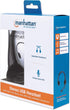 MANHATTAN USB Headset with Mic & Long 5 ft Cable - Dual-Sided Padded On-Ear, Adjustable Headband - for Desktop, Laptop, Computer – 3 Yr Mfg Warran...
