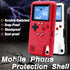 Game Case for iPhone, Retro Protective Case with Own Power Supply, 36 Small Games, Colour Display, Video Game Case for iPhone 6/6s/7/8/SE2 (Red)...