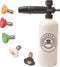 GDHXW Foam Cannon Light Duty 1/4 Inch Quick Connector 1 Liter with 5 Pressure Washer Nozzle black white...