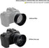 Lens Hood for Canon RF 50mm F1.8 STM on EOS R6 R5 RP R Camera, Reversible Lens Shade Replace Canon ES-65B Lens Hood, Compatible with 43mm Filters ...
