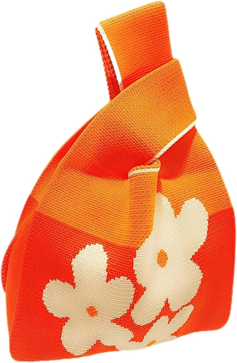 Faishion Wrist Knitting Handbag Bag Tote Bag Hobo Handbag Purse Lightweigh for Women,girls Use FOR daily base use...