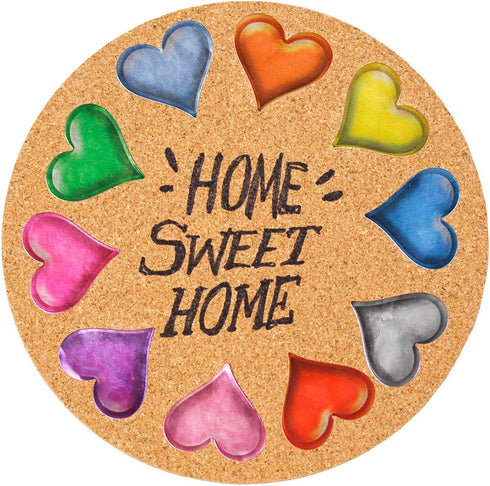 Hygloss Products Natural Cork Coasters - Eco Friendly Absorbent Rounds for Drinks, Trivets, and DIY Crafts, 3mm, 6 inch, Set of 24...