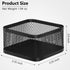 MaxGear Paper Clip Holder Paper clips Holder for Desk, Mesh Paper Clip Holders Paper Clip Box for Desk Paper Clip Organizer Office Binder Clip Hol...