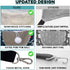 Cat Cage Hammock, Double Layer Soft Plush Hanging Pet bed, Suitable for Indoor Cats Kitten Ferret Hamster Rabbit or Small Animals, 2 Level Comfort...