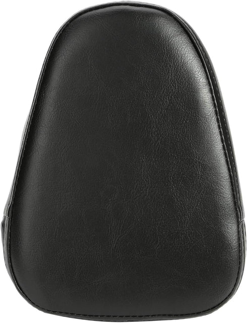 OSAN Universal Motorcycle Synthetic Leather Rear Sissy Bar Backrest Cushion Pad - Black...