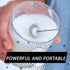 Bistro@Home Milk Frother Handheld, Frother for Coffee Drink Mixer Milk Foamer, Milk Frothers (Black)...
